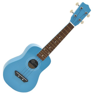 Gear4Music Soprano Blue Uke...